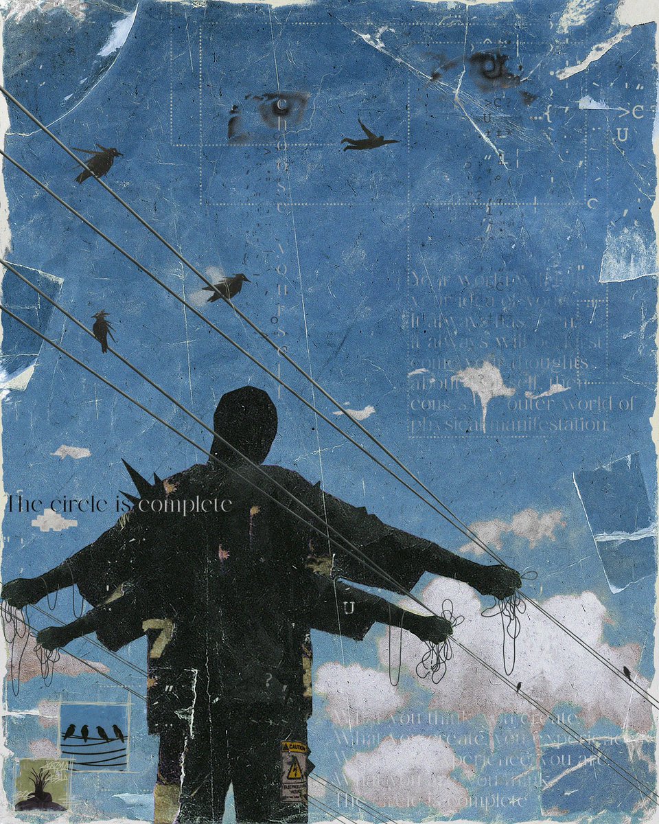 _karmakotta_'s tweet image. gm
Birds cut the air, thoughts cling to wires.
Everything stretches outward, but returns inward.
The space trembles from the choice - to be yourself.
The circle is complete.
"Charged air"
6\10 17 XTZ
skurpy.com/marketplace/co…