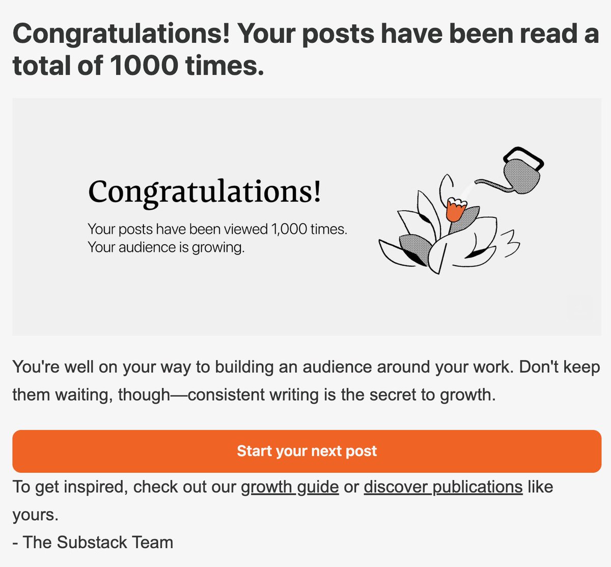 redefineED's tweet image. 🎉 Just crossed 1,000 post views on #CreativelyWondering!
🙏🏻A huge #thankyou to this amazing #community for reading, engaging, and #wondering along with us.
We're just getting started! 💫
Come join our #playground for #curiosity ➡️ creativelywondering.substack.com ✨💭
#Community…