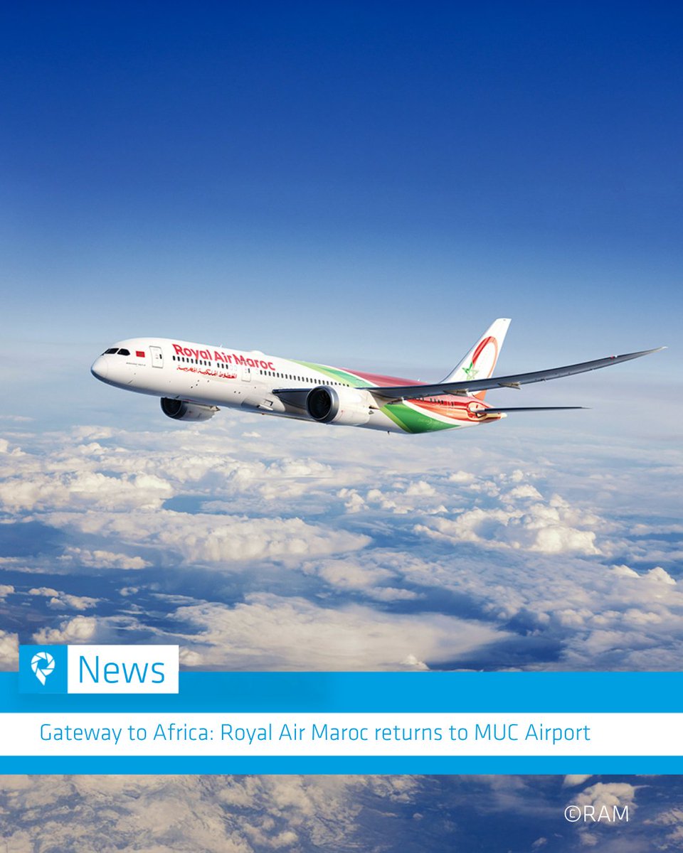 Invest in Bavaria (@investinbavaria) on Twitter photo Starting Oct 20, 2025, <a href="/royalairmarocuk/">Royal Air Maroc</a> resumes non-stop flights between Munich & Casablanca, twice weekly. A key step for stronger Bavaria–Morocco ties, smoother travel, and new opportunities in business, education & beyond. 🌍✈️
#SuccessInBavaria #BavariaMeetsAfrica Starting Oct 20, 2025, <a href="/royalairmarocuk/">Royal Air Maroc</a> resumes non-stop flights between Munich & Casablanca, twice weekly. A key step for stronger Bavaria–Morocco ties, smoother travel, and new opportunities in business, education & beyond. 🌍✈️
#SuccessInBavaria #BavariaMeetsAfrica