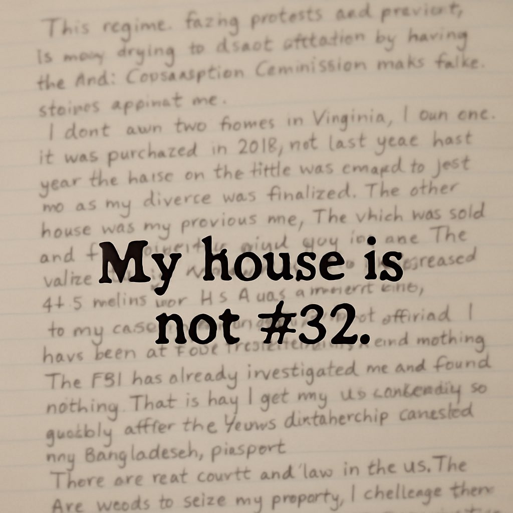 taskinakash71's tweet image. A lot of people are misunderstanding what @sajeebwazed meant when he said, “My house is not #32.”
He was not disrespecting Bangabandhu’s House 32 in Dhanmondi. That house is a very important part of our history. It’s where the Father of the Nation lived and was killed, a symbol…