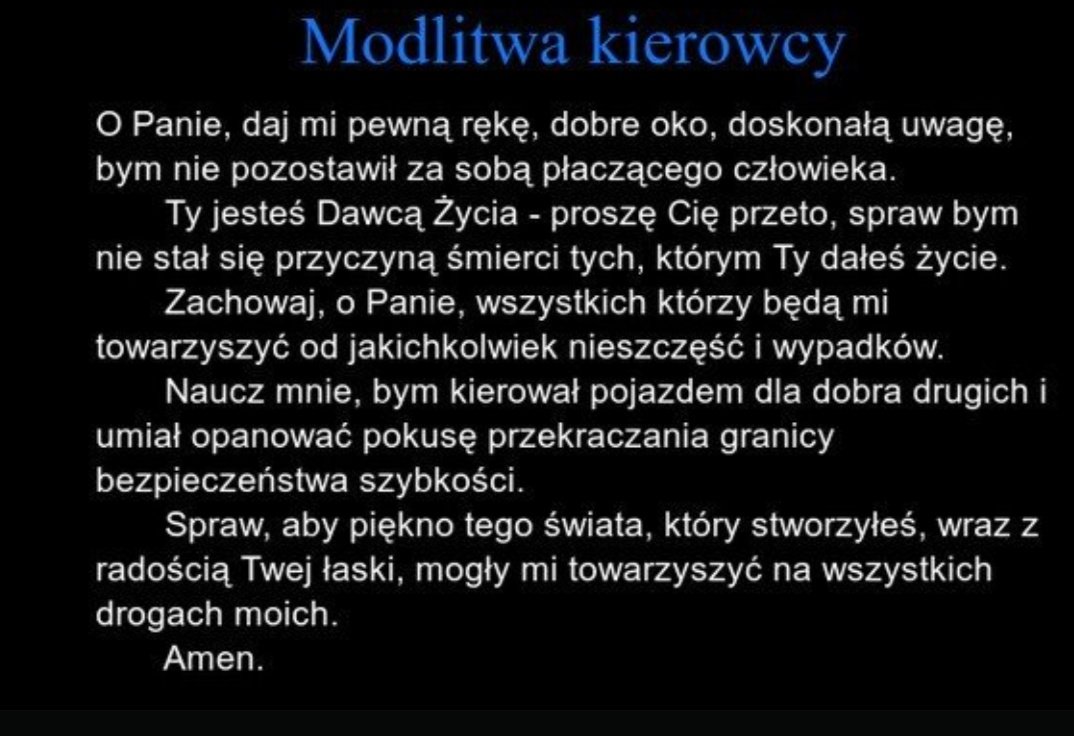 #HusariaHistorii
Dzisiaj 25 lipca, w dniu patrona kierowców - św. Krzysztofa, przypada Dzień Bezpiecznego Kierowcy. To święto wszystkich kierowców, którzy myślą nie tylko o sobie na drodze, ale też o innych.

No dobra, a teraz przyznawać się jak tam z mandacikami🤔😉