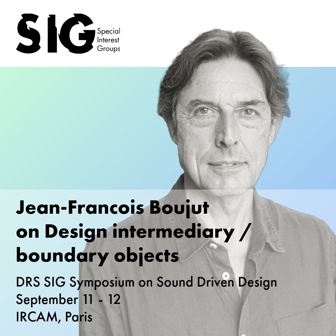 thisisDRS's tweet image. Find out more about the DRS SIG Sound-Driven Design symposium and how to register here: designresearchsociety.org/events/soundin…