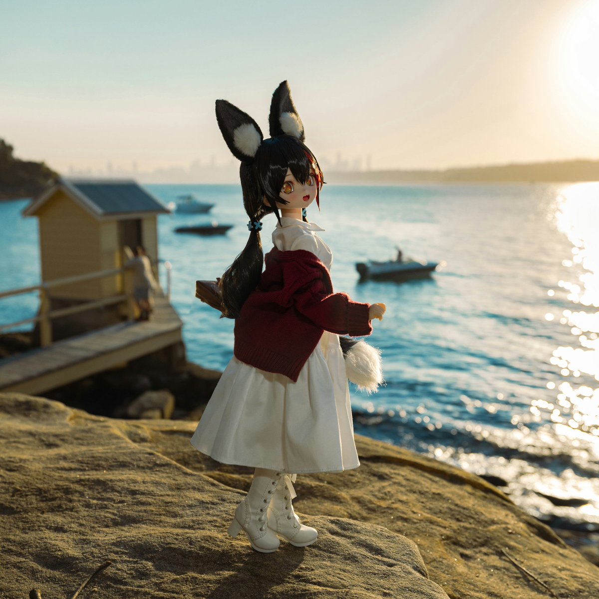 akatsukilemon's tweet image. Sundowner🌅

#mddはいいぞ #ChocoBanaっ子 #みおーん絵