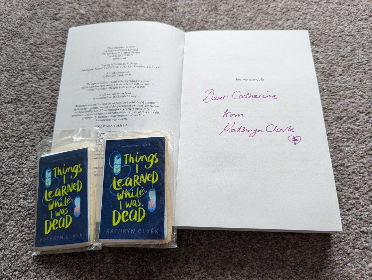 catecawley's tweet image. A lovely trip to Bath this week for Kathryn's @KClarkwriter book launch at the most amazing bookshop, Mr B's Emporium. Looking forward to reading #ThingsILearnedWhileIWasDead and thank you, Kathryn, for the signed copy! #amreading #amwriting