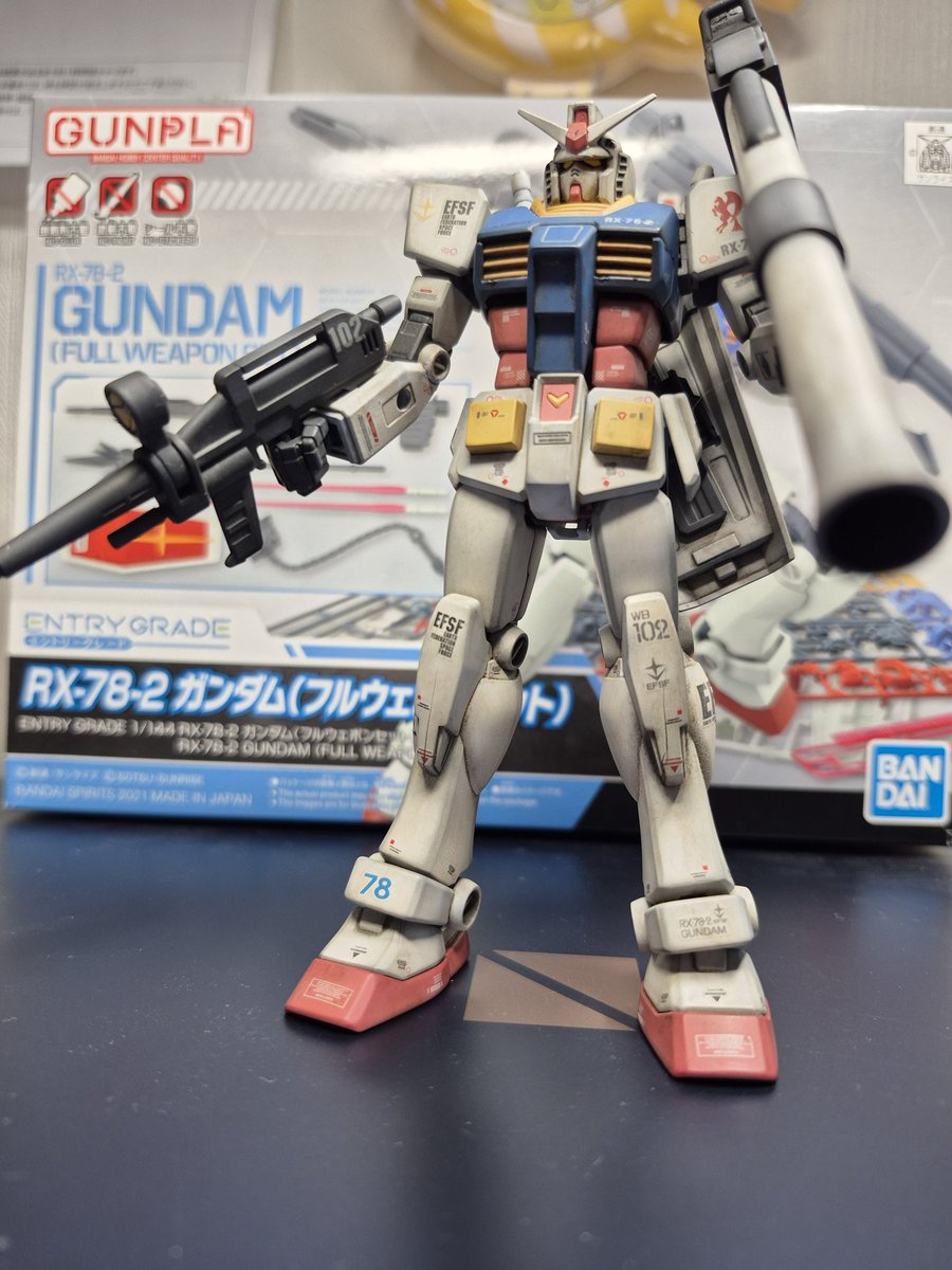 keitanrx178's tweet photo. #EGガンダム
#gunpla 
#ガンプラ好きと繋がりたい 
#ガンプラ好きな人たちと繋がりたい 
#ガンプラ女子 
#ガンダム
皆さん、こんばんは🌙😃❗おはよう☀️😃❗こんにちは👋😃エントリーガンダムが完成しました。 https://t.co/On1MFfvJSC