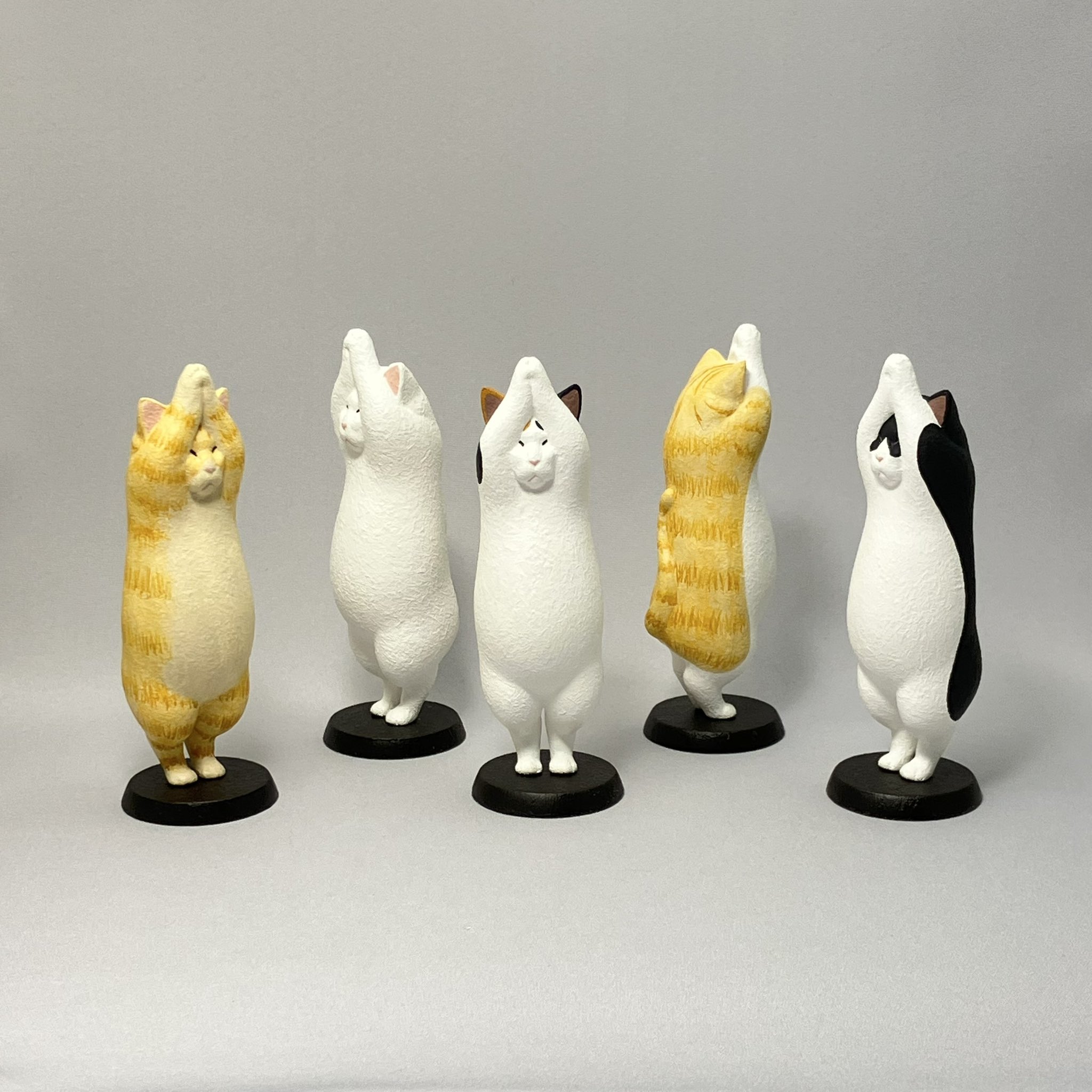 猫地蔵 ネコ フィギュア 8種類セット ワンダーフェスティバル ワンフェス 猫地蔵 ネコ フィギュア 8種類セット ワンダーフェスティバル