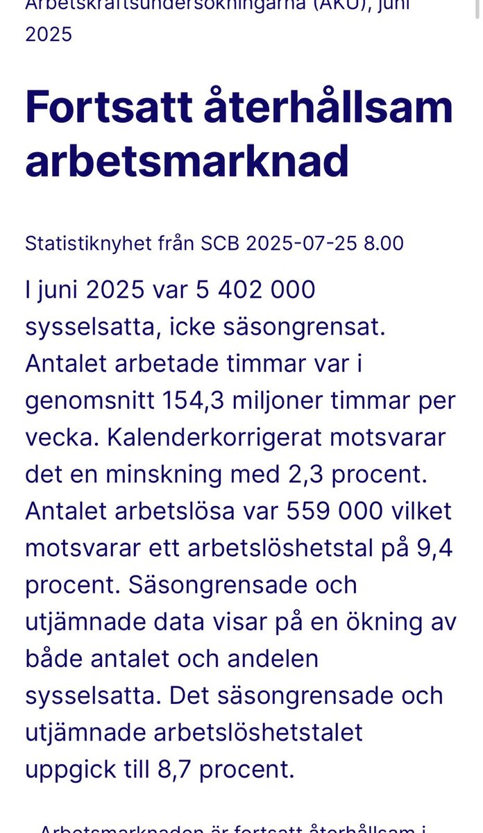 Arbetslösheten fortsätter att vara på riktigt höga nivåer. Bland de högsta i EU. Regeringen fortsätter som vanligt. Inga nya åtgärder. Business as usual. Sorgligt att följa passiviteten. Tredje arbetsmarknadsministern på två år men fortfarande ingen politik för jobb och tillväxt.