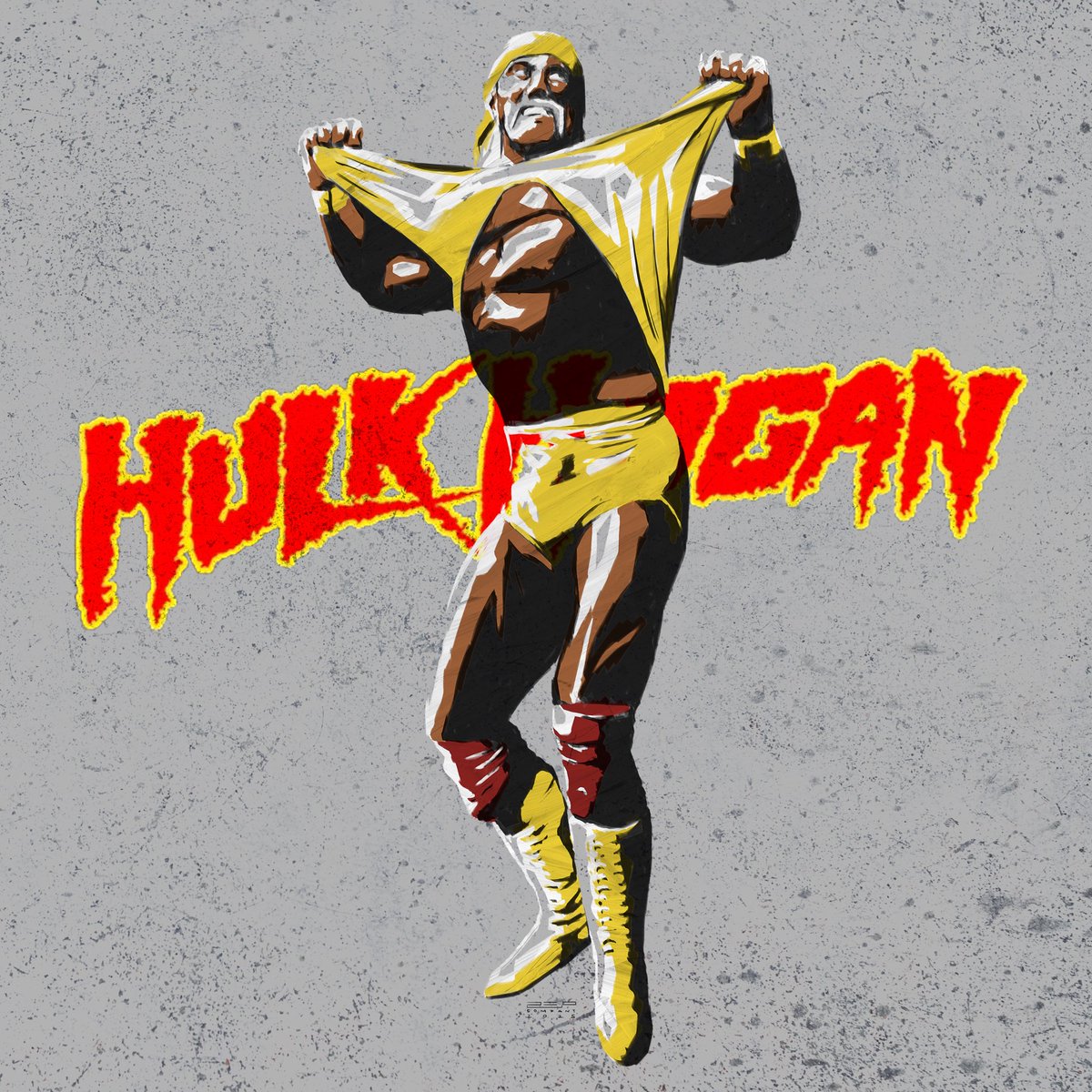 Aquí mi humilde homenaje a la leyenda del pressing cacht, Hulk Hogan.
DEP
