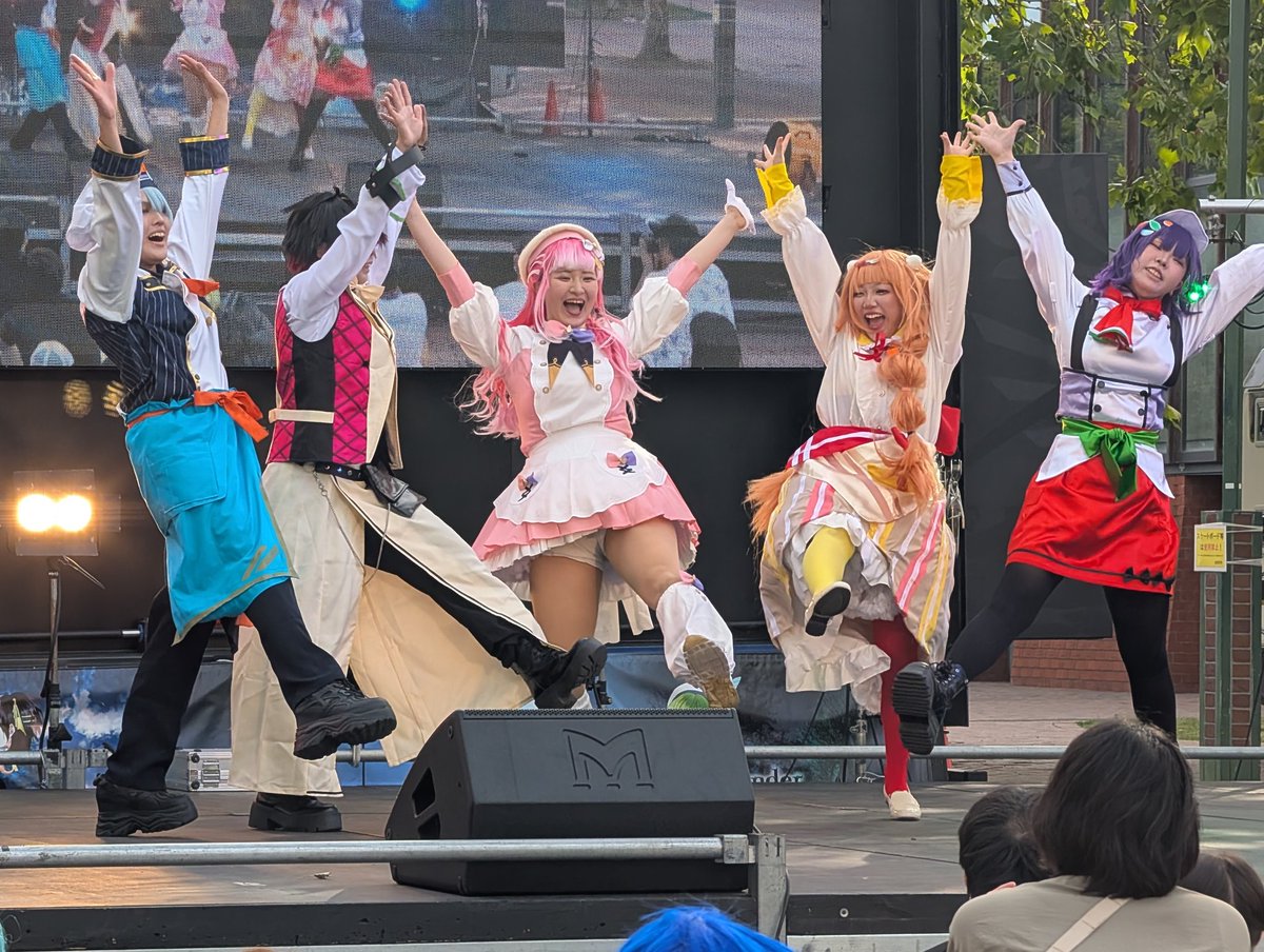 Ymd164's tweet image. コスプレランウェイからの踊ってみた♪
#まめフェス
#Spezial 
#にじさんじ
#Vtuber