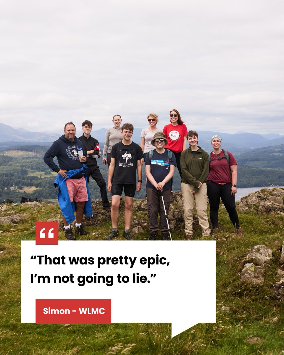 MCR_Charity's tweet image. You walked. You rowed. You made a difference 🙏
Behind every muddy boot and aching leg from the Great Outdoor Challenge 2025, there’s something bigger - real impact for the people of Manchester.
Thanks to your incredible efforts, we’ve already raised over £6,500 with gift aid.