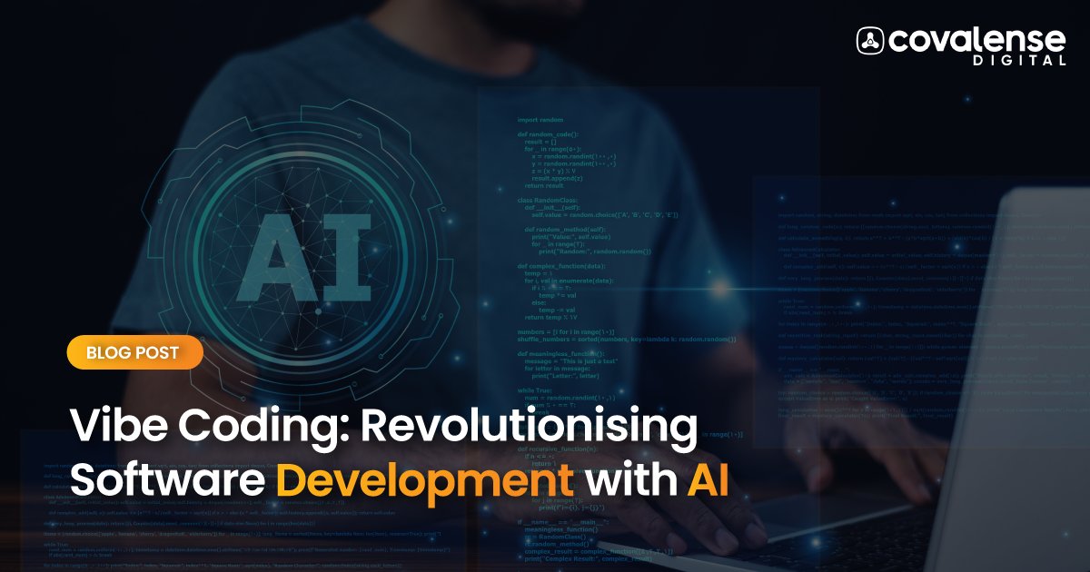 Imagine coding with just your ideas! AI-powered #VibeCoding lets #LLMs transform your prompts into working code—quick, smart, and for everyone! Ready to level up your development game?

Dive into our blog for the full scoop! bit.ly/3TYQzm2

#AI #SoftwareDevelopment