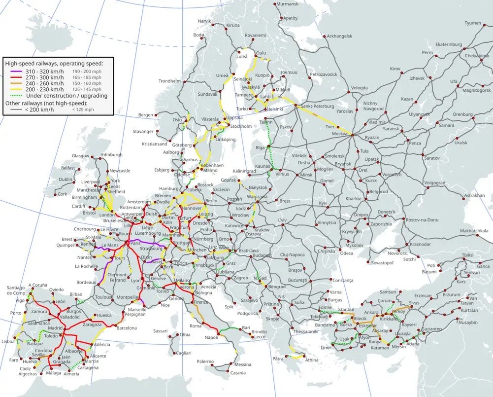 StefanFrancisci's tweet image. We have to build a red (270-300km/h) railway frok Milan to Bratislava
This is embarrassing