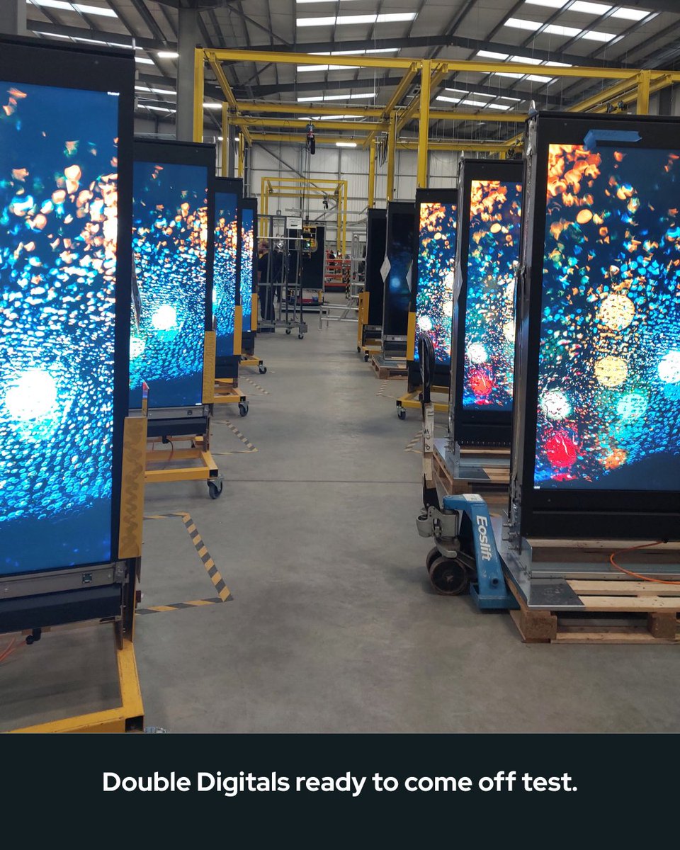 Amscreen's tweet image. It’s been a busy week at Amscreen! Take a look at some of the work our team has completed.
bit.ly/46sW43I
#staffappreciation #dooh #amscreen @bauermedia