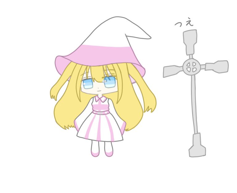 r_in_choco's tweet image. #にごリリ衣装コンテスト
魔法少女風のリリエルちゃん
