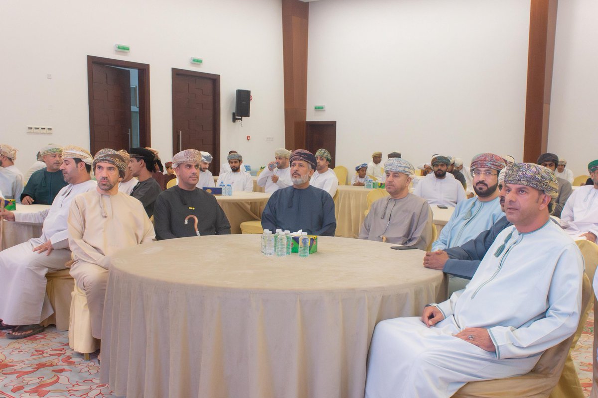 تحت رعاية سعادة الشيخ/حمد بن خليفة العبري   المحترم والي إبراء 

أقامت إدارة الثقافة والرياضة والشباب بالمحافظة حفل تكريم الفائزين في مسابقة الأندية للإبداع الثقافي على مستوى محافظة شمال الشرقية لعام ٢٠٢٤/٢٠٢٥م