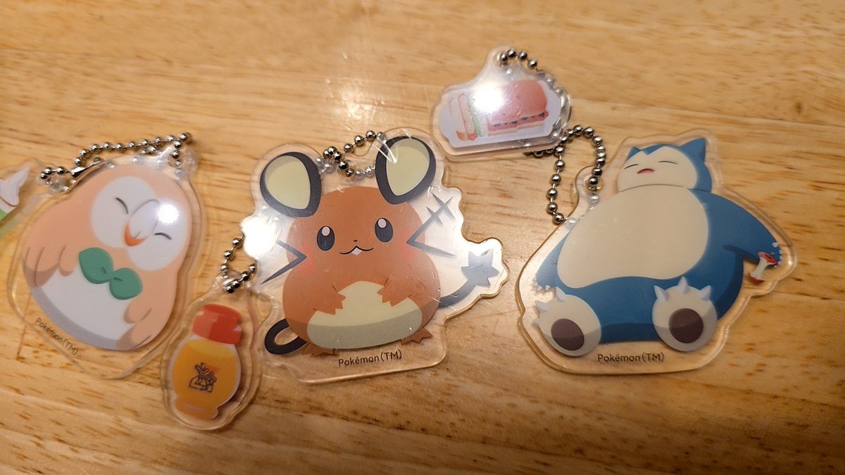 chikarunano's tweet image. 我が愛しのホゲータは出なかった…
でもみんな可愛い…
全部美味しい！！(*´﹃`*)幸せ〜