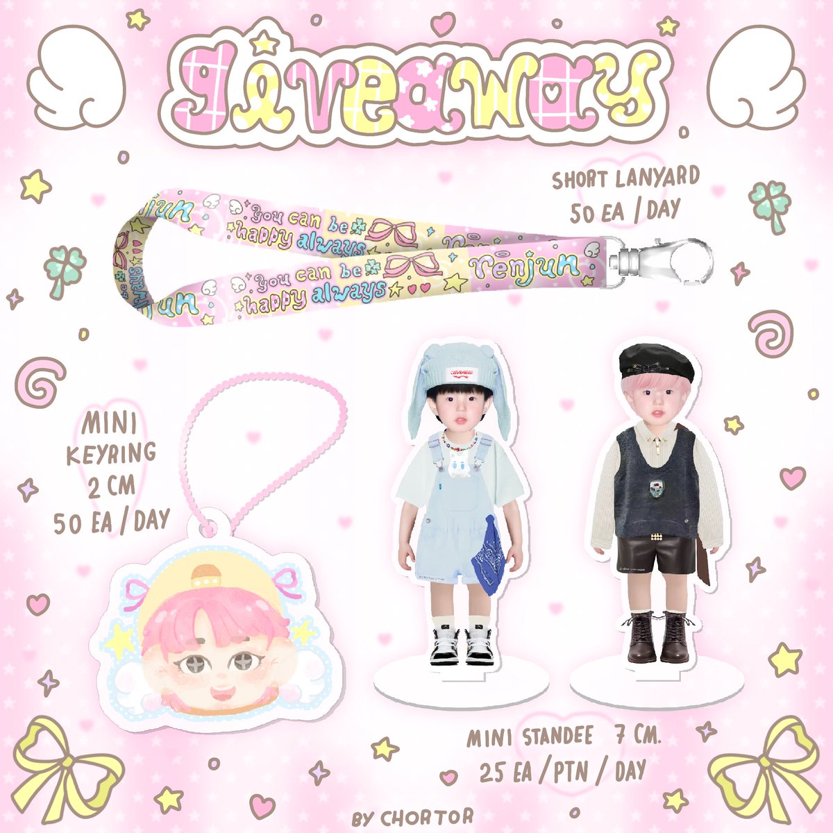 ~ ₊˚ʚ 🍋ɞ˚₊𝐏𝐥𝐬 𝐤𝐢𝐧𝐝𝐥𝐲 𝐫𝐭 ~ ₊˚ʚ 🍋ɞ˚₊
🌟giveaway tds4 in bkk

♡♡♡♡♡♡♡♡♡♡♡♡♡♡♡♡♡♡♡♡
🌼- 50 set / day 💝

📍location : rajamangala stadium 🏟
🗓️date : 16-17 Aug
⏳time : TBA 

💛for trade only ♡
         ︶꒦꒷♡꒷꒦︶

#THEDREAMSHOW4_in_BKK