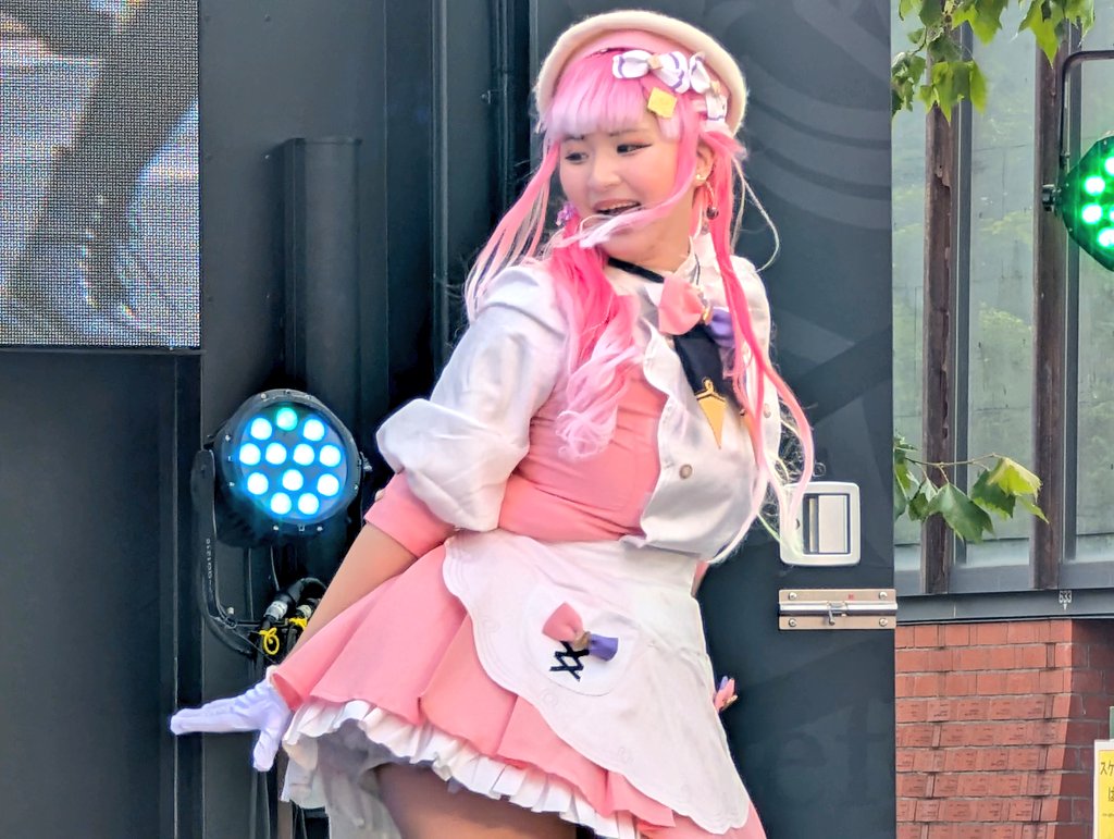Ymd164's tweet image. コスプレランウェイからの踊ってみた♪
躍動感溢れるのあ。ちゃん
#まめフェス
#Spezial 
#にじさんじ
#Vtuber