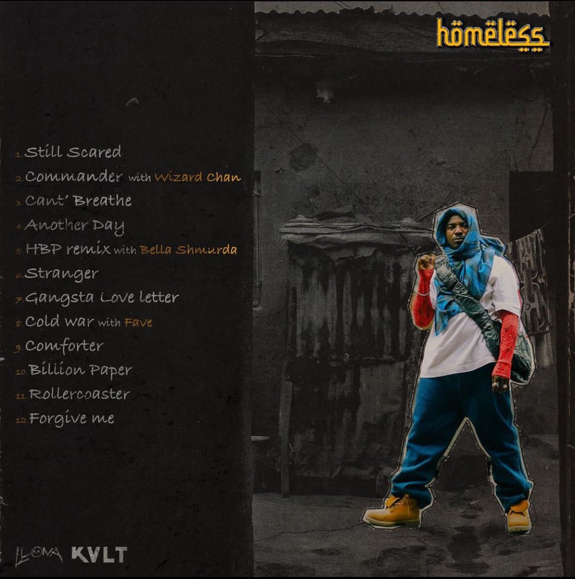 thevibxzspot's tweet image. One year ago today, Llona released his debut album, Homeless.