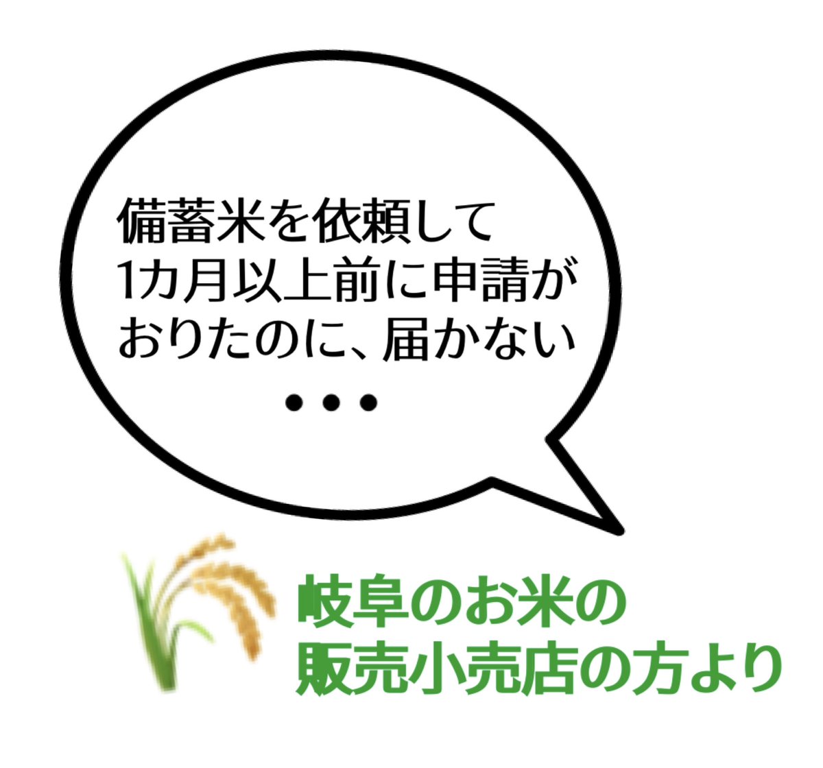 motomura_nobuko's tweet photo. 岐阜県内の米販売小売店の方から、備蓄米の放出に依頼をして、一ヶ月以上前に申請がおりたのに、届かない・・・。
新米が、出るまでに　売りたいのに大手優先ではないのか？早く届けて欲しいとのご要望をいただきました。

【備蓄米の供給遅延に関する農水省の説明について】

随意契約による備蓄米（7月6日現在、約8万トン）の供給に関し、小売業者への配送が大幅に遅れている実態についての農水省からの聞き取りによりわかったことは以下の通りです。

１　大手優先のスキーム：最初に大手小売（例：イオン）の申請が処理されている現状である。その後、中小業者からの申請受付があり、その対応は並行し行っているが、申請順であり、実質的に大手優先となっている。

２　配送の遅れ：配送は農水省が手配し、受託事業体（日通・丸紅など）が契約・実行するが、農水省は、トラック不足という報告は受けていない。5月28日、農林水産大臣から国土交通大臣に要請を行った。
　国交大臣記者会見5月30日
　「一昨日（２８日）、小泉農林水産大臣が国土交通省に来訪されました。
備蓄米の円滑な流通に向けて、一つは備蓄米を保管する倉庫からの迅速な出庫、もう一つはトラックによる滞りない運送、この２点について国土交通省の協力をお願いしたいというお話がありました。
私からは、備蓄米の売り渡しは国民の関心も高い重要なテーマであるということで、引き続き、国土交通省より物流業界に対して、備蓄米の迅速な輸送に関する協力を働きかけていくとともに、農林水産省のチームと連携を図る国土交通省内の体制も整えていくという旨をお伝えしました。（中略）
国土交通省としても、備蓄米に関して、物流の面で目詰まりが発生しないよう、農林水産省とよく連携をして取り組んでいきたいと考えています。」

３　精米・検査工程の混雑：備蓄米は倉庫で1トンのフレコン単位でカビや異物の検査が行われ、フレコン1袋20分以上かかる。さらに、精米所の処理能力が限界に達しており、精米できず滞留しているケースもある。

４　進捗状況の不透明さ：小売業者側には配送時期の明確な連絡がなく、農水省は、買受業者から問合せがあれば、説明している。現場では依然として「メールが届かない」「迷惑メールに保存されていた」といったトラブルがあることは認識している。

５　出庫集中月間：政府は、8月10日から「出庫集中月間」として供給強化を進めるとしている。小泉大臣会見7月15日で以下の説明を行った。
「取引期限である8月20日までにお届けするには、現行の出庫ペースを2倍以上に加速する必要がありますが、先週、倉庫業者の皆様と農水省職員で意見交換をしまして、現場のご苦労や支援の要請を受けたと報告を受けました。これらも踏まえまして、7月11日から8月10日までを「集中実施期間」として、期間内に出庫数量及びメッシュチェックの数量を従来以上に増やしていただいた場合、それぞれの作業料金を引き上げるなどの取組を行うことで、出庫加速化を支援をしてまいります。」

↓↓↓↓↓
結局、
農水省としては、配送が遅延している場合は、受託事業体に問い合わせてほしいという説明でした。

配送現場で「過労死」や健康不調が起きないように労働環境に配慮したうえで、備蓄米の円滑な配送が行われることを強く求めました。

なお、調査が必要な場合は、受付番号や個別小売業者名を教えていただければ、農林水産省に依頼してみます。

その他、2025年産米の状況、お米の価格等の聞き取りも行いました。質問でもとりあげましたが、お米農家の皆様の不安解消＝所得補償・価格保障についても申し上げました。　

また、フードバンク、子ども宅食への備蓄米の無償提供に関しても提供先、実績なども確認しました。

以上