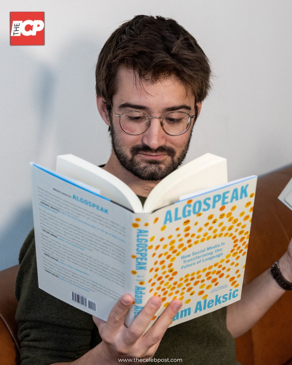 thecelebpost's tweet image. Linguist and author Adam Aleksic strikes a thoughtful pose against the vibrant backdrop of New York, blending intellect with city edge in one perfect shot.

#AdamAleksic #LinguistLife #AuthorVibes #NYCStyle #IntellectualAesthetic #thecelebpost