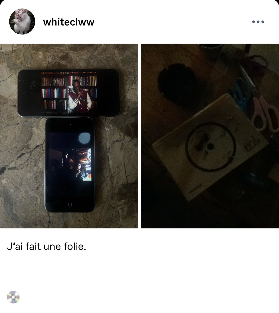 skaiwater teases new album via tumblr 👀

“J’ai fait une folie.
💿”