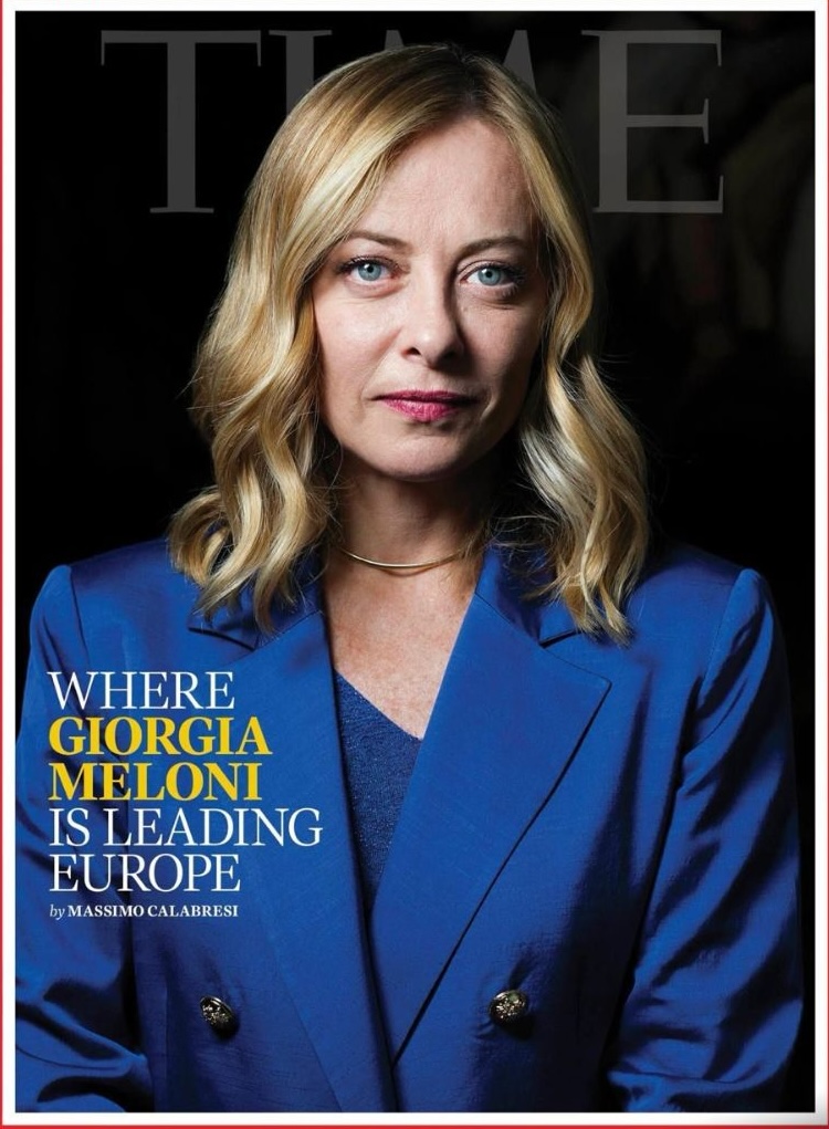 The latest from #Time: "Where #GiorgiaMeloni Is Leading Europe."

#Italy’s PM has surprised many -- including me -- by being more moderate in power than in opposition. But her far-right roots still show.

🛑 I’ll discuss all of this in a future post on 'The Italian Dispatch'.