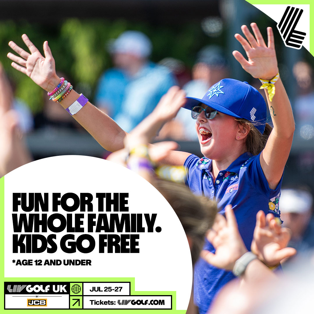 EnjoyStaffs's tweet image. It’s your last chance to book for the festival of golf at @JCBGolfCC this weekend!
LIV Golf UK by JCB is back from Fri 25th-Sun 27th July, with 54 golfing icons – and kids go free!
Book your place now at mytickets.livgolf.com/liv/?skin=liv&…
#VisitStaffs #Staffordshire @StaffordshireCC