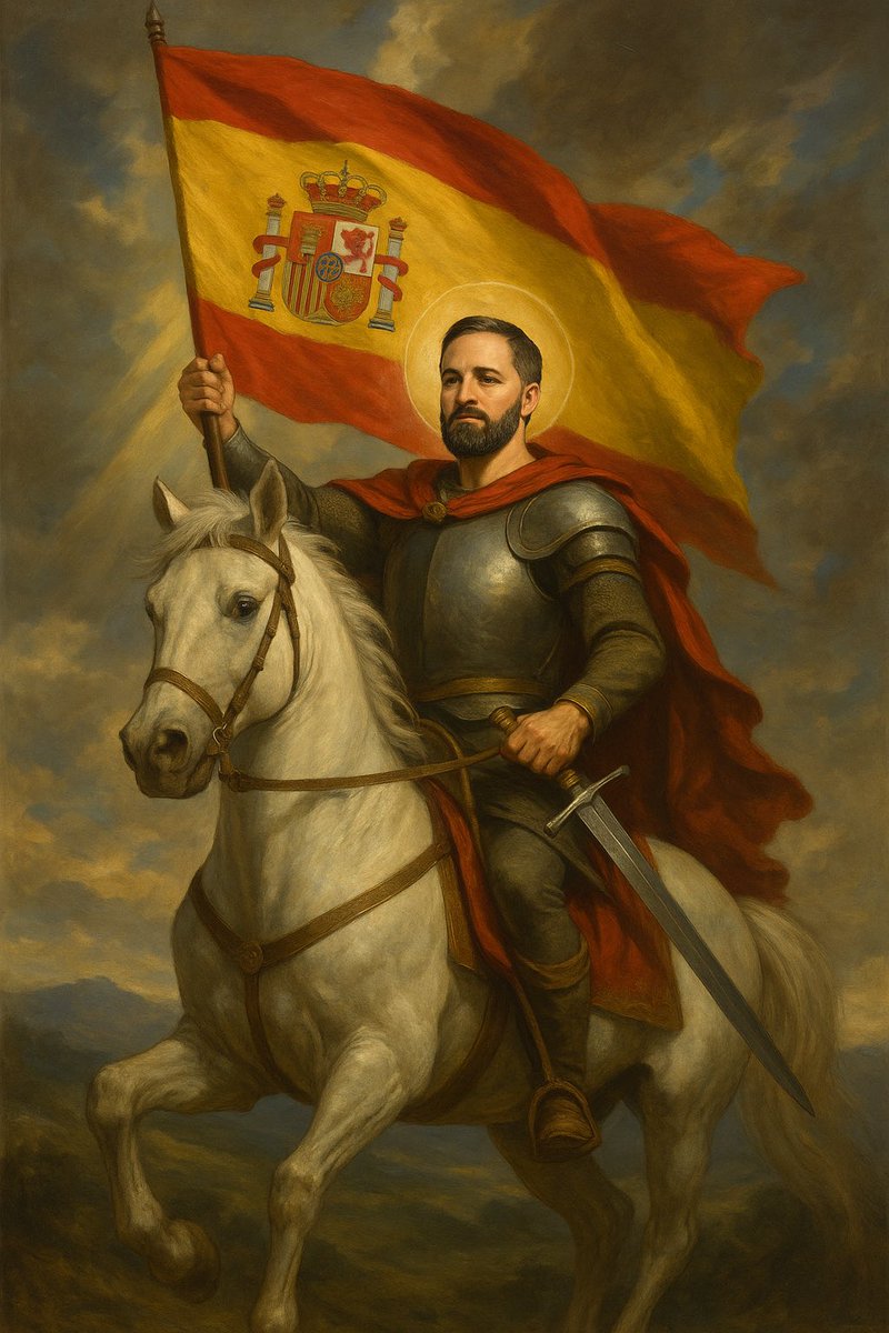 Capitana_espana's tweet image. 🎉 Hoy celebramos al Patrón de España.
Don Santiago Abascal Conde.

¡Felicidades, Capitán! 🫡🇪🇸