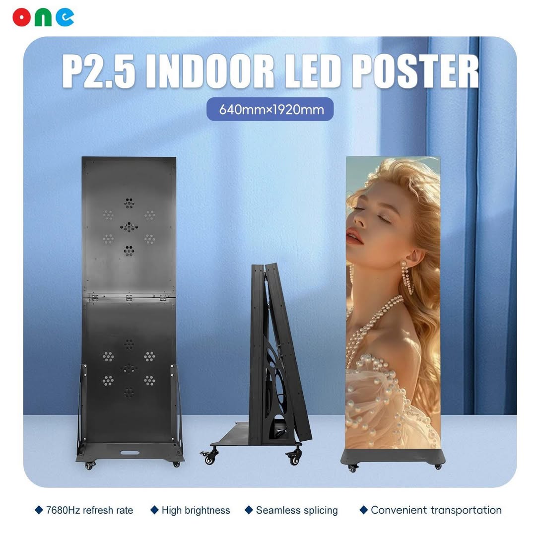 kanlina561's tweet image. Impossible to Ignore!
High-Brightness P2.5 LED Poster
Smooth Splicing, 640x1920mm Size.
📷 Boost Engagement Now! DM to Order.
📷 I'm Kanlina, welcome to inquiry!!
WhatsApp: +86 19575372485
 #ONELED #advertising #ledvideo #ledtechnology #ledmanufacture #ledsupplier
