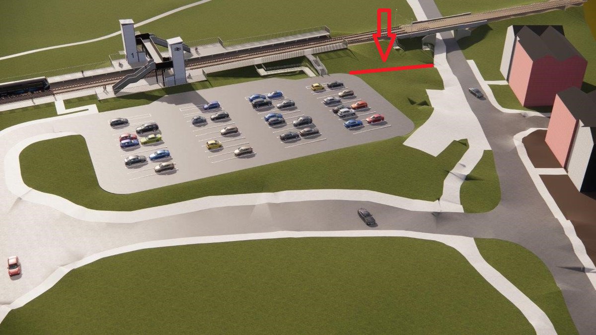 joe_yer99's tweet image. The only thing I can say about the design of this new train station in Barrhead is "Thank fuck it's in barrhead"
