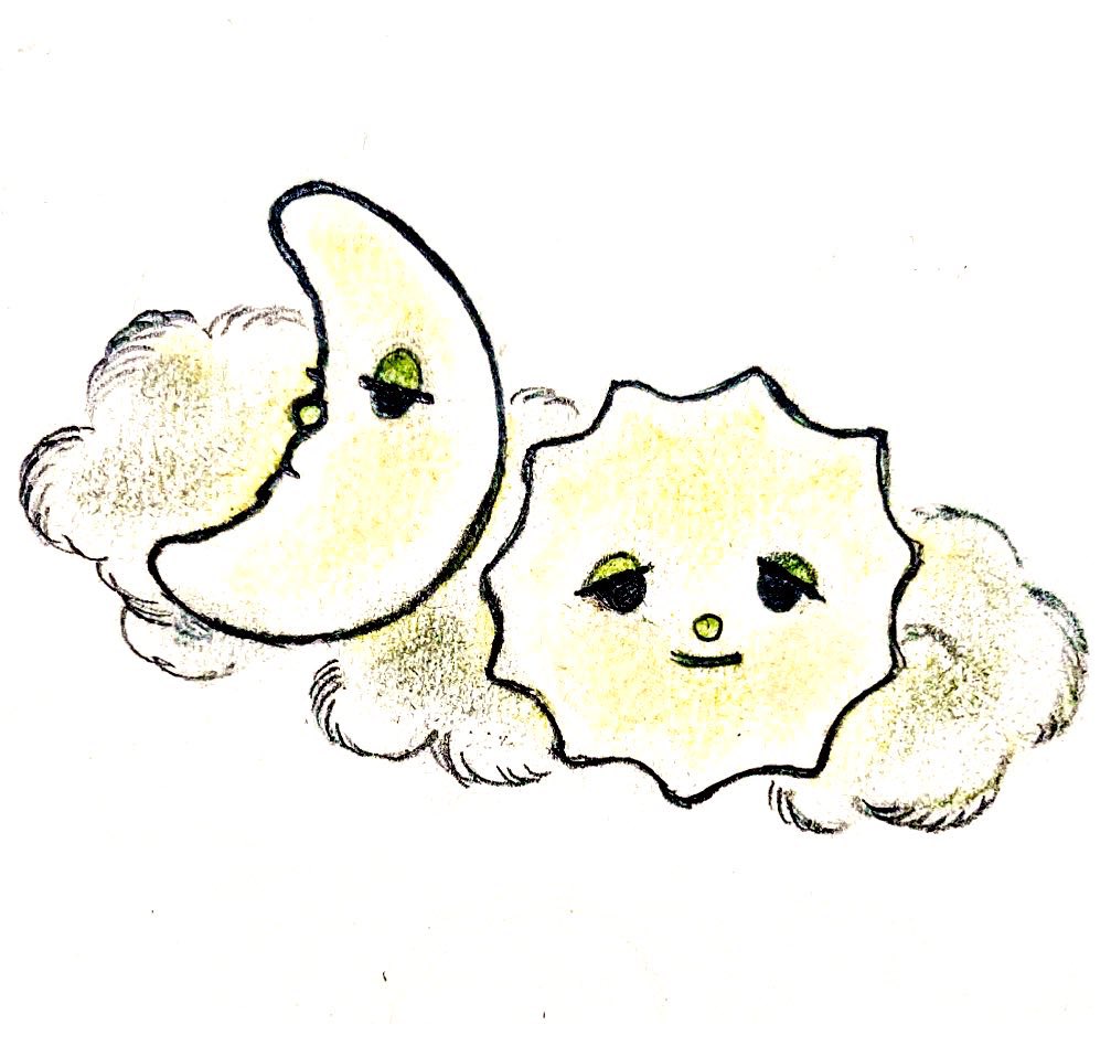 molee0303's tweet image. ☁️🌙☀️☁️