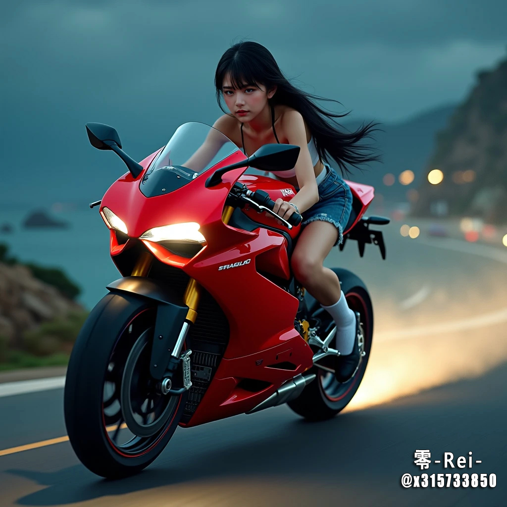 x315733850's tweet image. AI バイク女子
Good night sweet dreams🌟
今日も一日ご苦労さまでした～🥰
今夜も熱帯夜の地域が多いと思いますけど
人間は寝ている間も汗をかくから😓💧
お休み前にはコップ一杯のお水を飲んで🚰
お部屋も涼しくして熱中症にならないように❄️
ゆっくりお休み下さい🛏️💤…