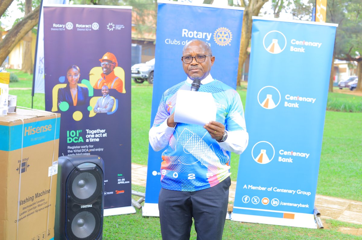 Speaking at the Rotary Cancer Run activation at Nsambya Hospital, our MD, Fabian Kasi, reaffirmed the Bank’s long-standing partnership with Rotary International in advancing health, education, and environmental initiatives across Uganda. 

He highlighted our bank’s commitment