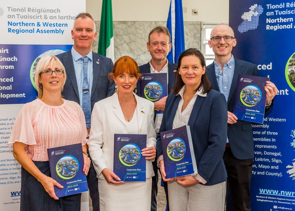 NWAssembly's tweet image. 🚀 The NWRA has launched its Corporate Plan 2025-2029, a strategic five-year roadmap aimed at shaping a more sustainable, inclusive, and resilient future for the region.
Read the full plan on our website: nwra.ie/nwra-corporate…