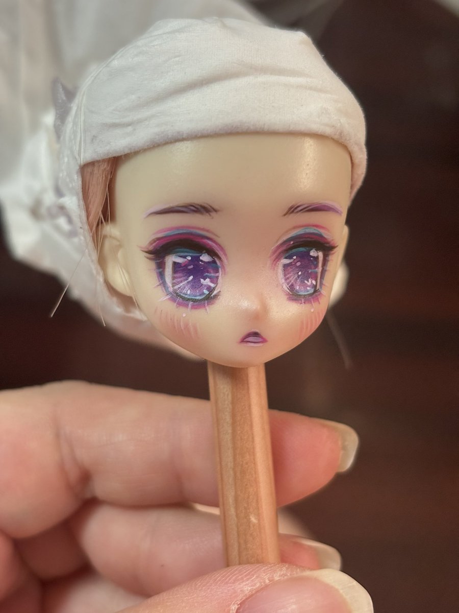 Tensuiimulation's tweet image. doll makeup working