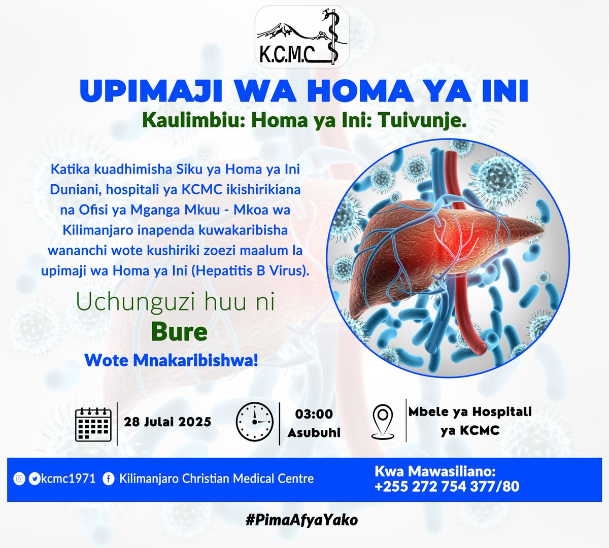 Usikose fursa hii!
Wote mnakaribishwa