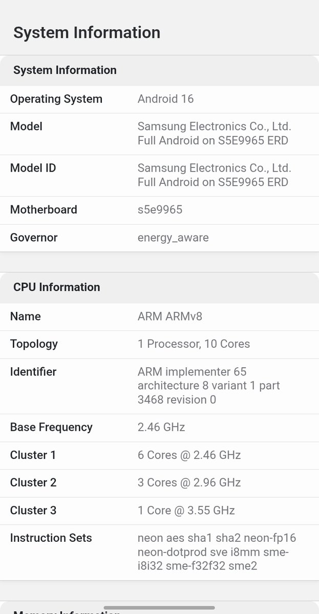tarunvats33's tweet image. First Geekbench scores for Exynos 2600 are here!
📊 Single-core: 2155
📊 Multi-core: 7788
Spotted by @Jukanlosreve
Any Thoughts?