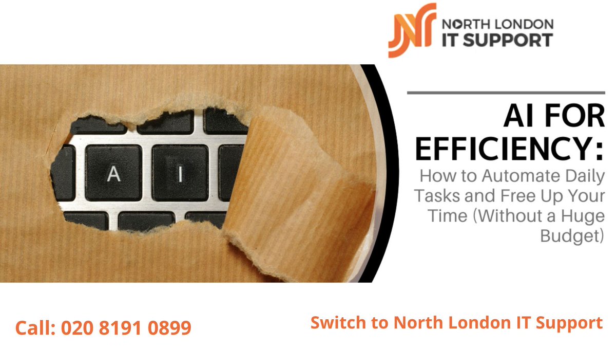 Wish you had an extra pair of hands? 👋 AI can help! Discover smart ways to automate repetitive tasks (even on a tight budget) and free up your time to focus on what truly matters. Your business will thank you! 
buff.ly/ByhkVxt
#ArtificialIntelligence #TaskAutomation