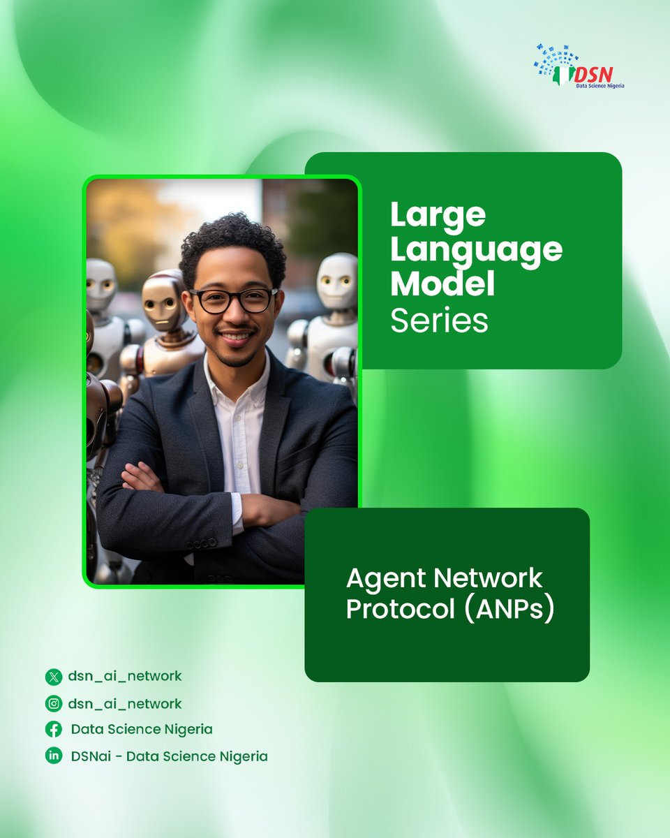 Hello DSNers,

In today’s learning series, we’re diving into another Agentic AI protocol Agent Network Protocol (ANPs).

An Agent Network Protocol is a set of rules that governs how autonomous agents communicate and coordinate within a system. These agents could be AI models,