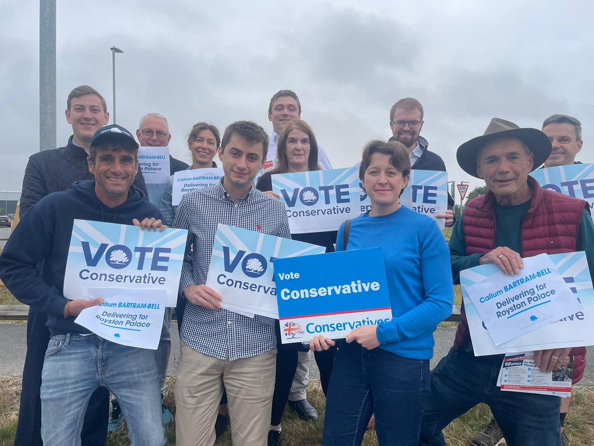 Brilliant few days of campaigning in the last week - great to be out in Honiton and Sidmouth and then supporting the excellent Callum Bartram-Bell in the Royston Palace Town by-election!