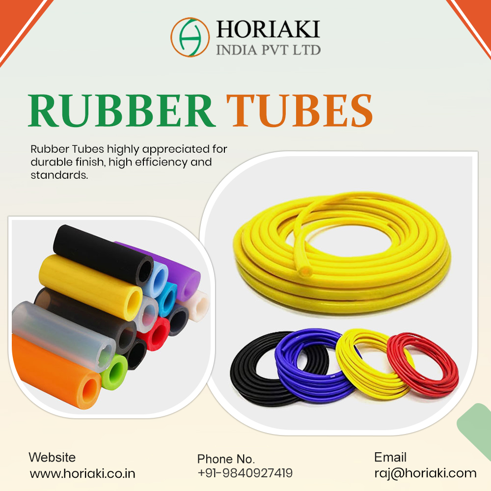 HoriakiI's tweet image. #RubberTubes are widely used in many industries due to their flexibility, strength, and resistance to harsh conditions. Made with quality materials and advanced technology. 
horiaki.co.in/rubber-tubes.h…
 #RubberSolutions #RubberTubes #IndustrialRubberTubes #FlexibleTubes