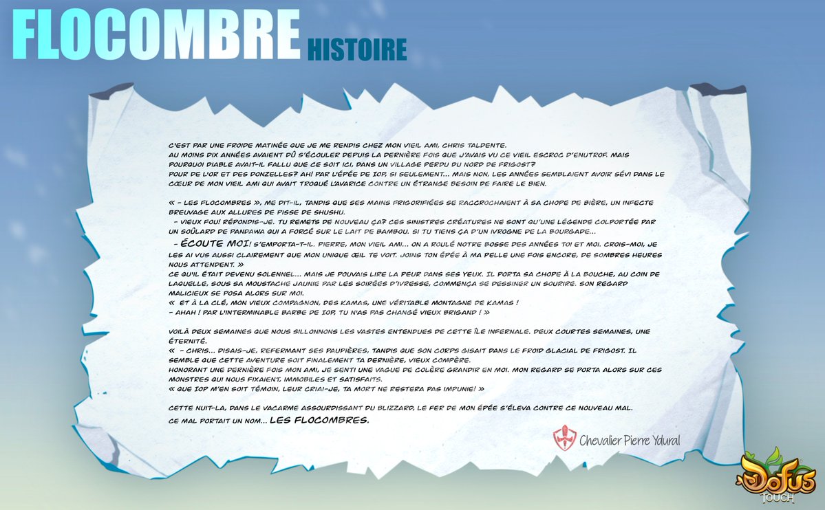 DofusTouch's tweet image. 🤫 Il est temps de révéler le grand gagnant du concours de création de compagnon…
Félicitations à Flocombre ! 🎉
🏆 Une création signée Mokaah et Pand-Sekour qui a conquis le cœur du jury.
Ils seront prochainement invités chez Ankama pour une journée inoubliable… où leur…