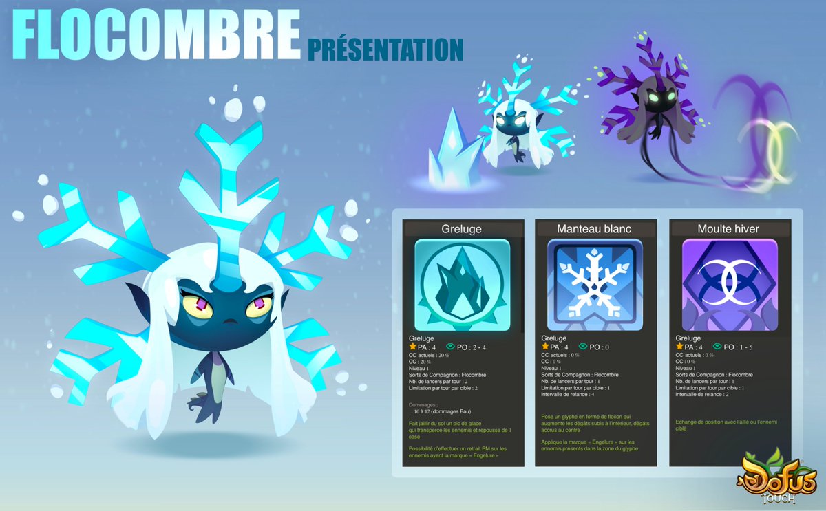 DofusTouch's tweet image. 🤫 Il est temps de révéler le grand gagnant du concours de création de compagnon…
Félicitations à Flocombre ! 🎉
🏆 Une création signée Mokaah et Pand-Sekour qui a conquis le cœur du jury.
Ils seront prochainement invités chez Ankama pour une journée inoubliable… où leur…