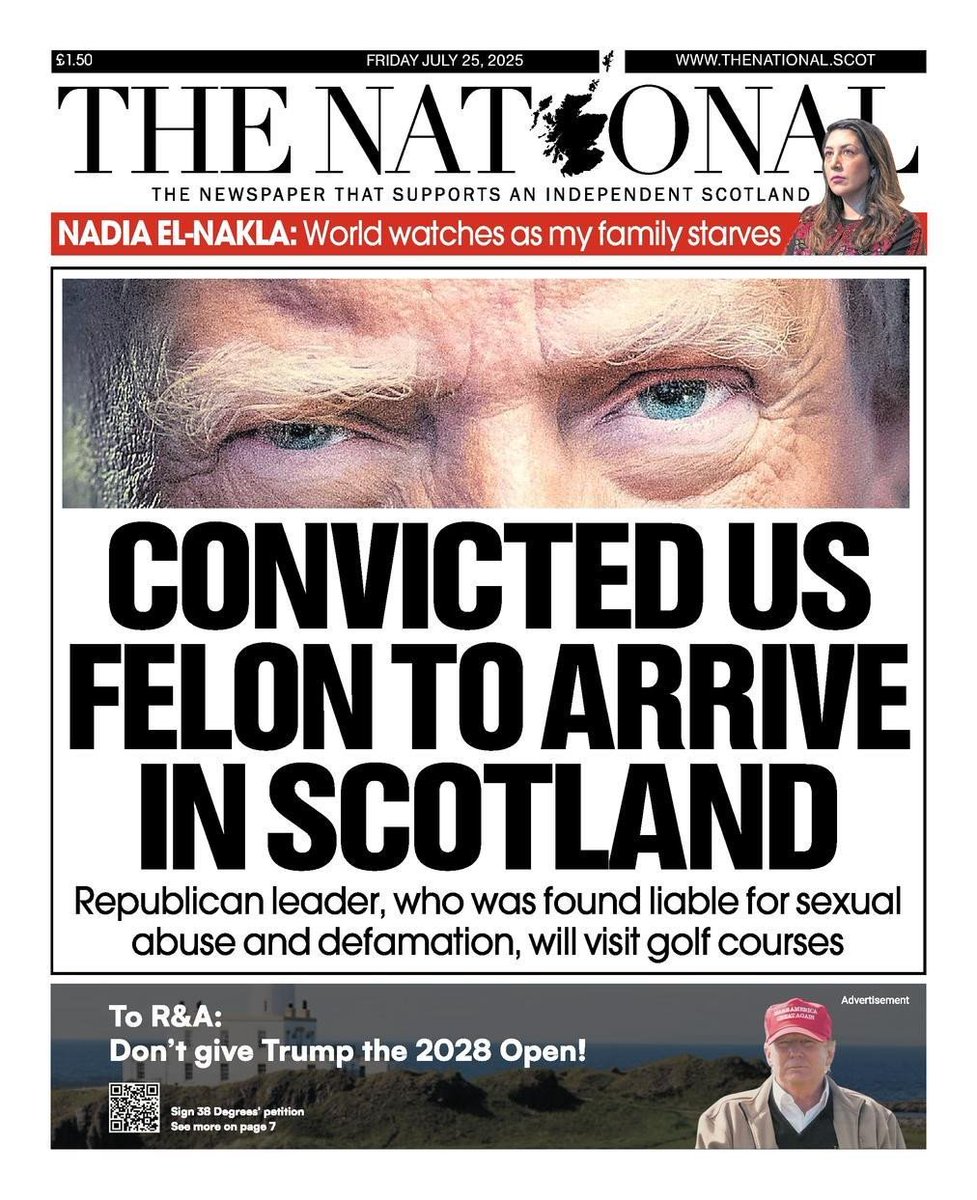 Peter__A__Bell's tweet image. Front page of the year?