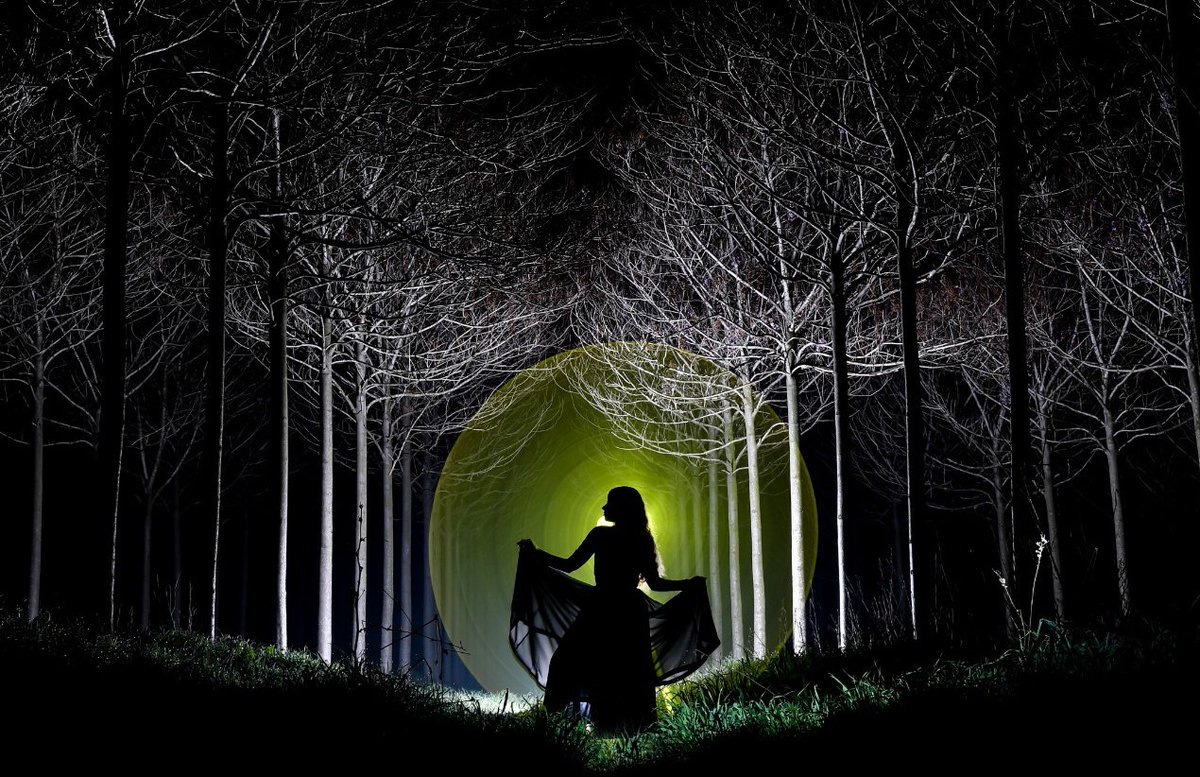 SketchLight_ray's tweet image. Gm happy Friday everyone keep spreading the LIGHT ⚡
SIVANA DARKO
In the dark forest of challenges, find the light within.
Light painting photography one single Long exposure
✨️1/1
✨️0.1 eth
Women's World on foundation
foundation.app/@SKETCHLIGHT/f…