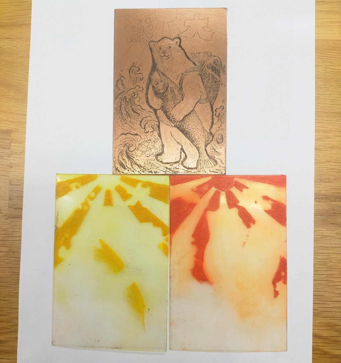 CREA銅版画工房 on X: 