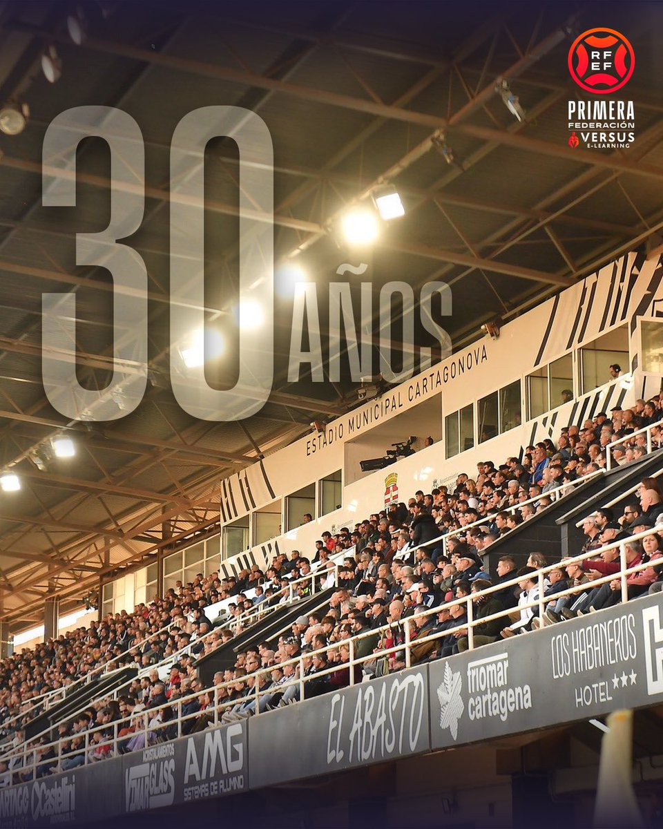 Primera_RFEF's tweet image. 🖤 30 AÑOS DE HISTORIA 🤍

🙌 ¡Felicidades, @FCCartagena_efs!

#PrimeraFederación | #VersusELearning