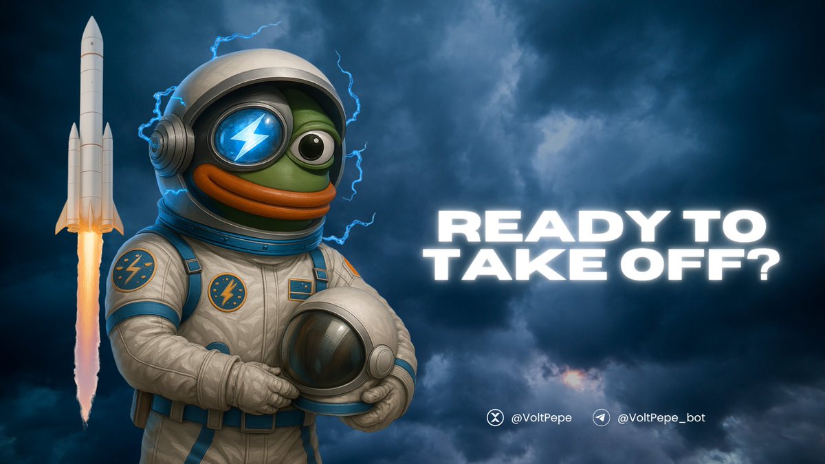 VoltPepe's tweet image. $VP IS LAUNCHING TO THE MOON! 🚀

Are we bullish or what?
We’re here to stay, and nothing’s stopping us.
Let’s turn up the energy and make some serious noise!

#VoltPepe #BullishVibes #ToTheMoon #TON #bullrun #Bullrun2025 #Web3Gaming