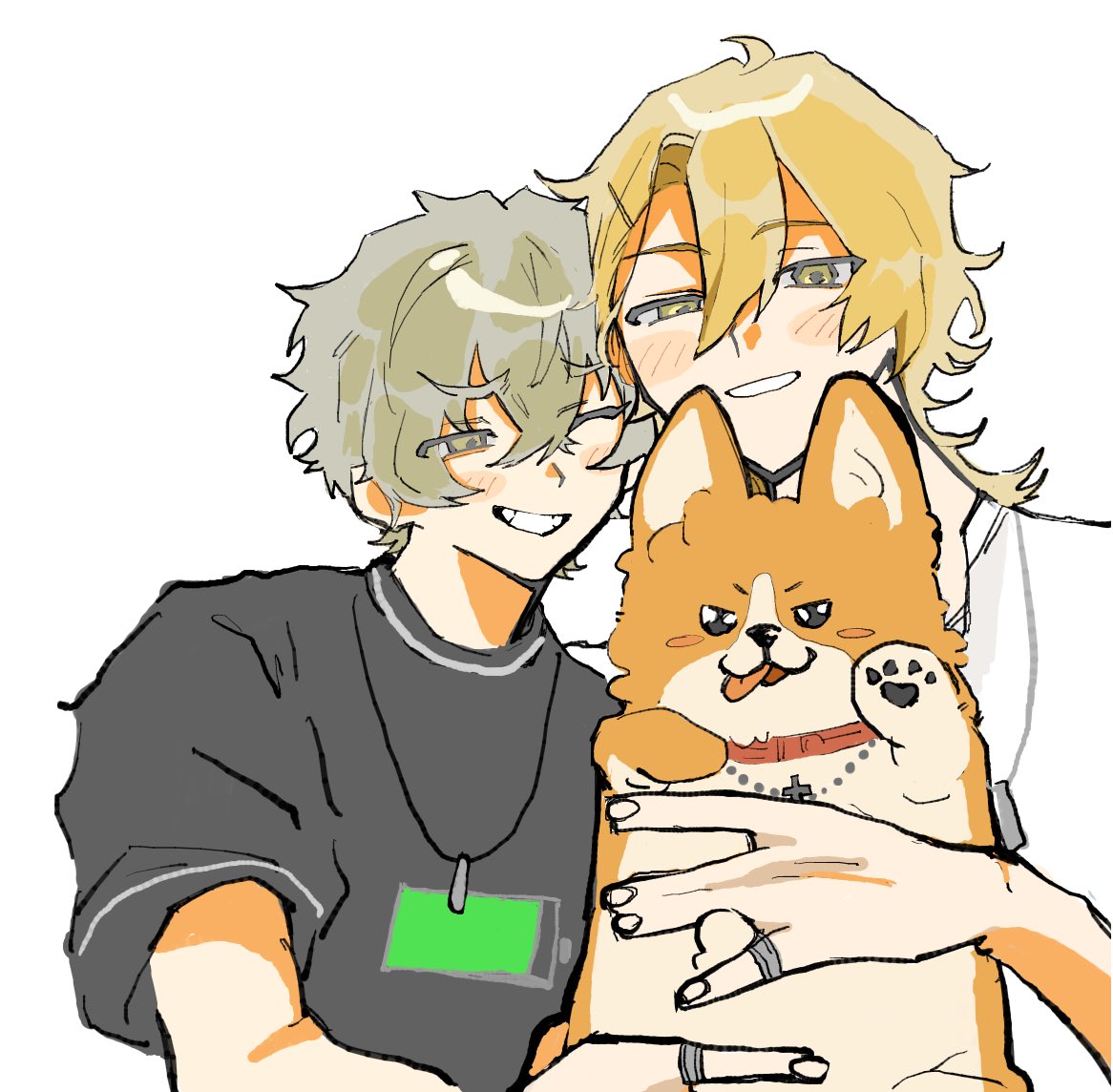 hatu_0218's tweet image. もふり充電中